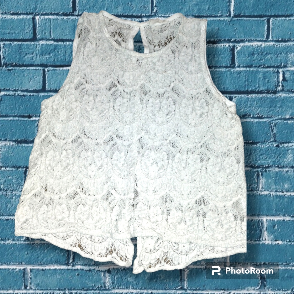 White Lace tank top